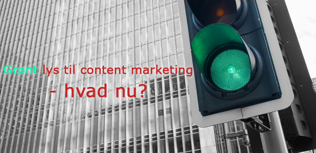 Grønt lys - content marketing